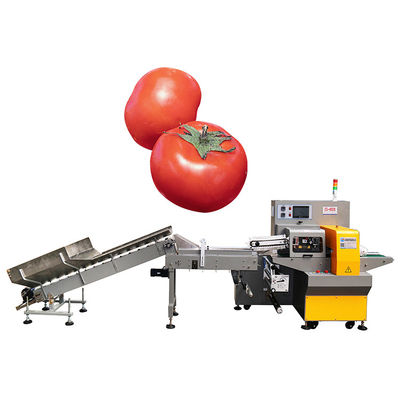 Máquina de embalagem fresca do vegetal de fruto do caqui do ANIMAL DE ESTIMAÇÃO do PLC